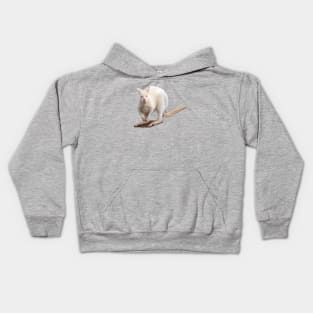 Albino Wallaby Kids Hoodie